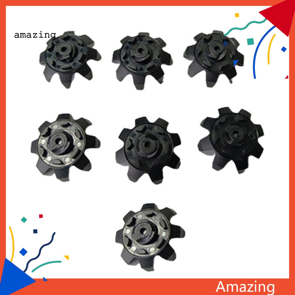 Bộ 7 Phụ Kiện Gắn Giày Đánh Golf Chuyên Nghiệp Mềm Mại Chống Mòn