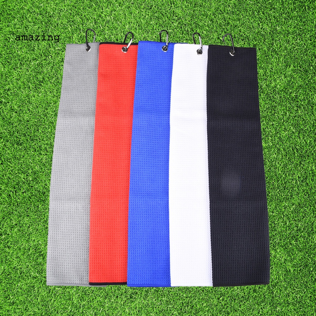 Khăn Lau Gậy Đánh Golf Có Khóa Cài Chống Dầu