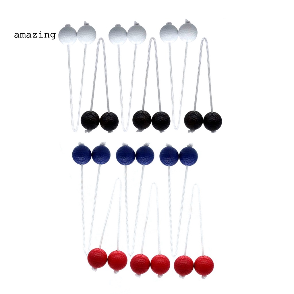 Set 2 / 12 Quả Bóng Golf Nhiều Màu Sắc Dùng Để Luyện Tập Khoảng Cách