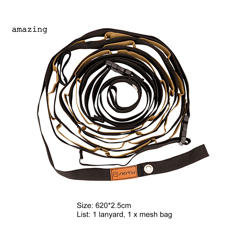 Dây Treo Quần Áo Chống Mài Mòn Có Thể Điều Chỉnh Dành Cho Cắm Trại Ngoài Trời