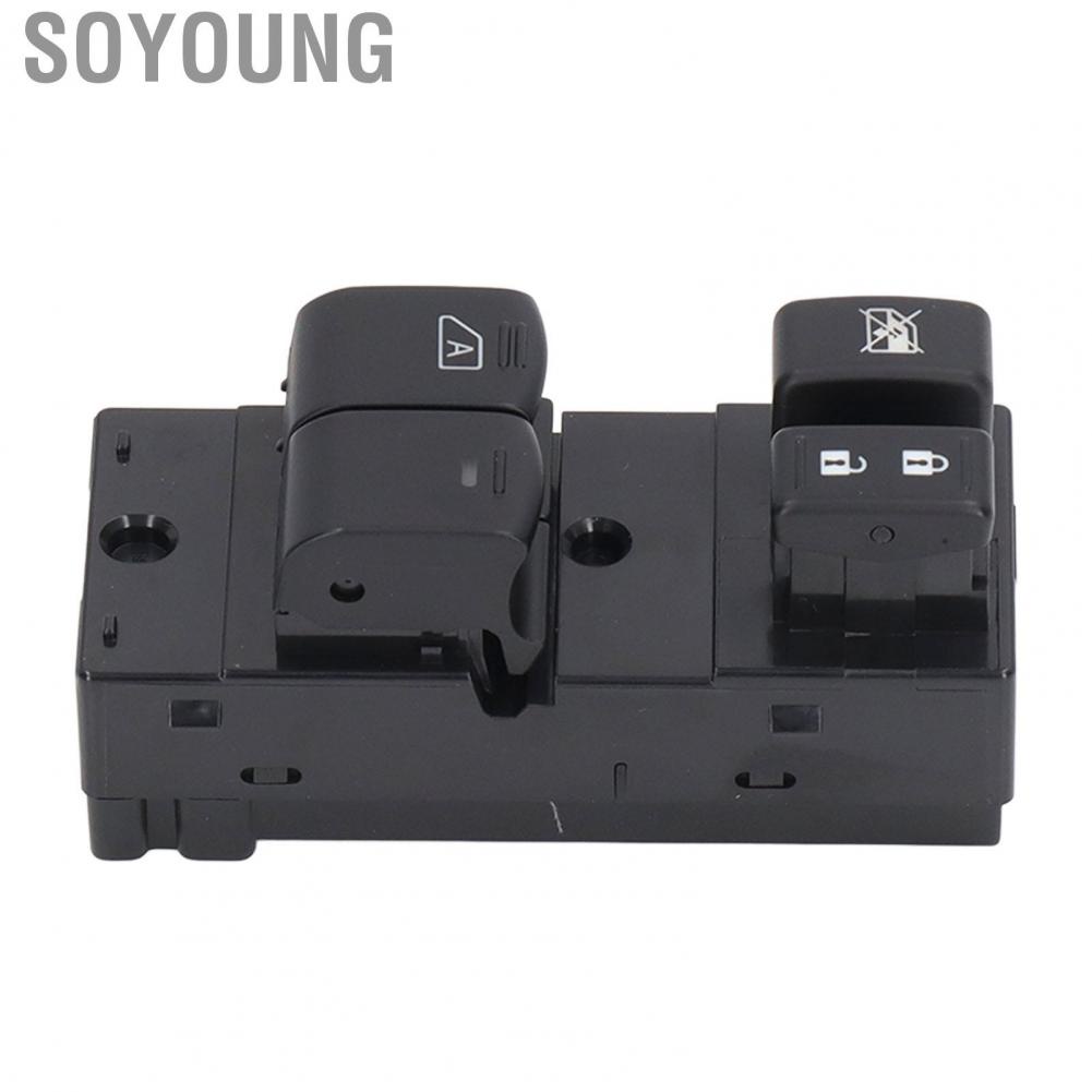 Soyoung Window Control Switch  Abrasion Resistant 25401 ZN60A Anti Aging Power Professional for Car Interior Accessories