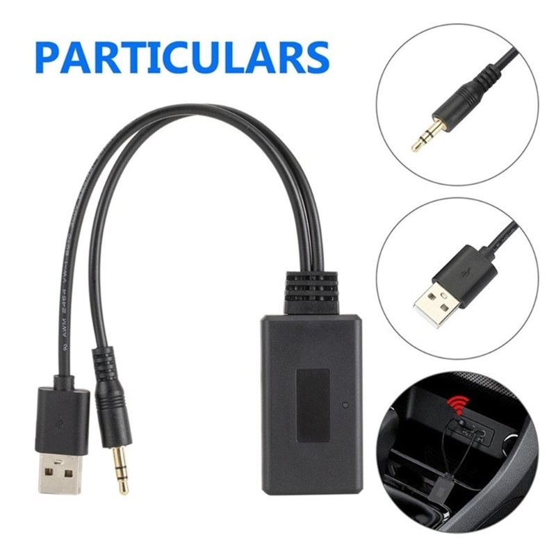 Bộ Thiết Bị Tiếp Nhận Tín Hiệu Âm Thanh Hi Res USB 3 5mm AUX Cho Xe Hơi / Nhà