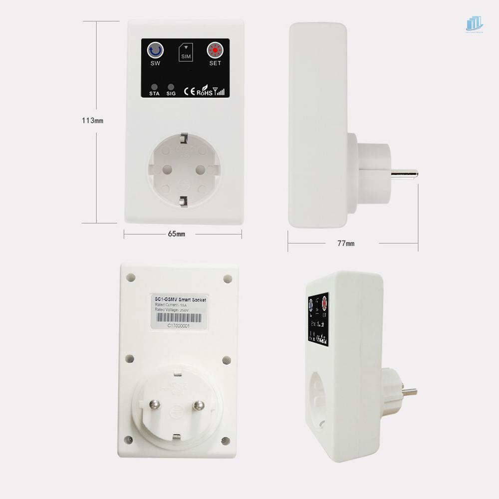 Ổ Cắm Điện GSM Thông Minh Điều Khiển Từ Xa Bằng Ứng Dụng Ứng Dụng Điện
