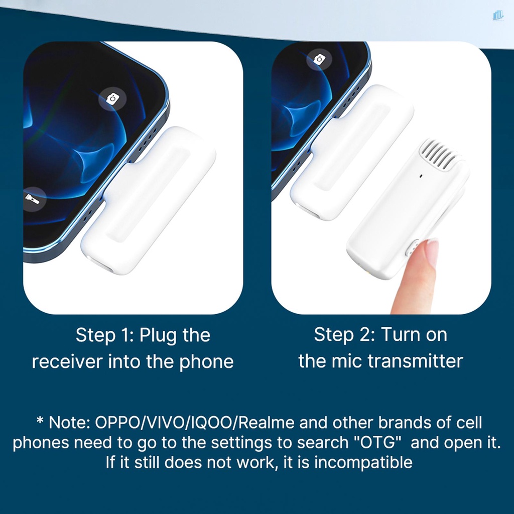 Hệ Thống Micro Không Dây smartwatchinone Ulanzi J12 Kèm 1 Đầu Nhận Và 2 Micro 20M Tích Hợp Pin Sạc Type-C Cho Android