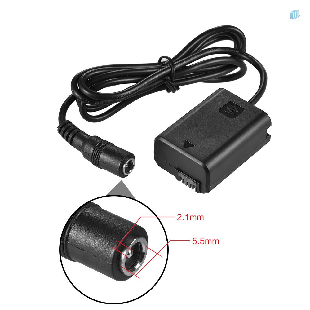 Đầu Nối Pin Giải Mã Toàn Diện Andoer NP-FW50 Cho Máy Ảnh A7 A7II A7R A7S A7RII A7SII A6000 A5000 ILDC