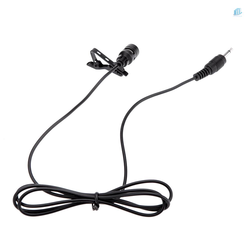 Micro Kẹp Áo Thông Minh Bằng Kim Loại Giắc Cắm 3.5mm Cho Máy Tính PC Laptop