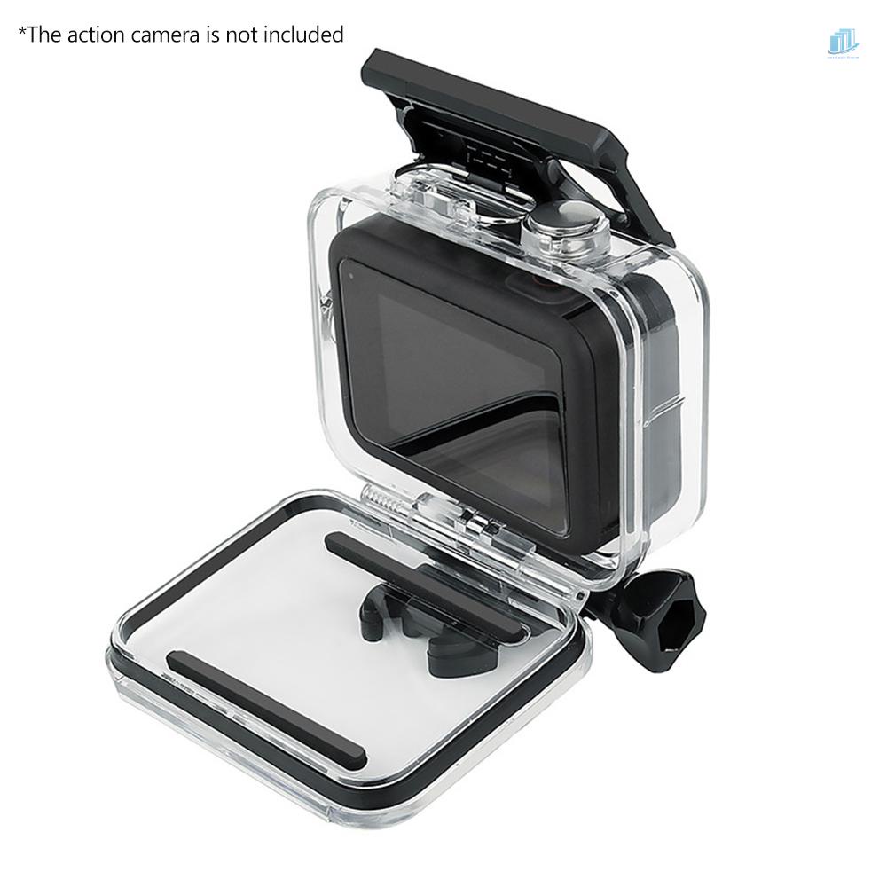 Bộ Vỏ Bảo Vệ Camera Thể Thao smartwatchinone Action Chống Thấm Nước + 3 Bộ Lọc (Đỏ / Tím / Hồng) 45M Tương Thích Với 8 Phụ Kiện Máy Ảnh Thể Thao