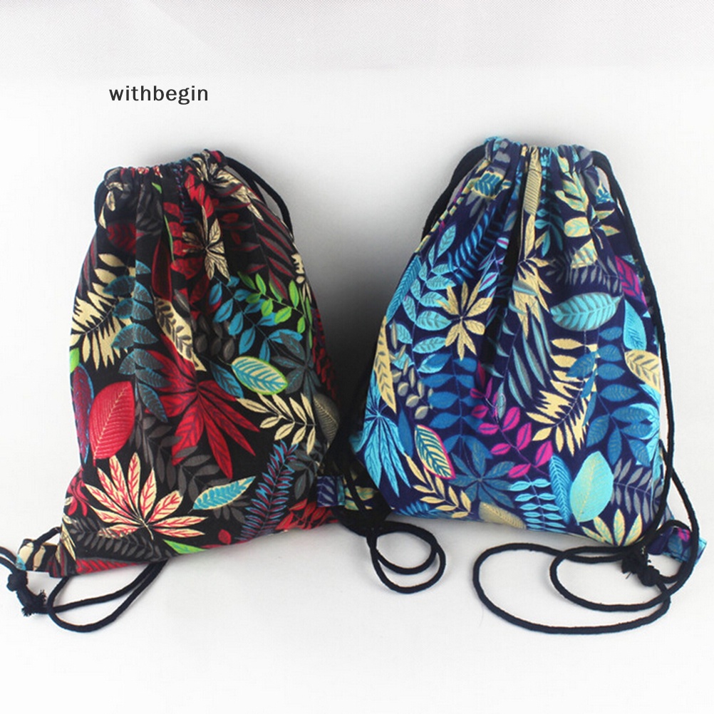 Ba Lô Rút Dây Chất Liệu PE Đựng Đồ Tập Gym / Du Lịch