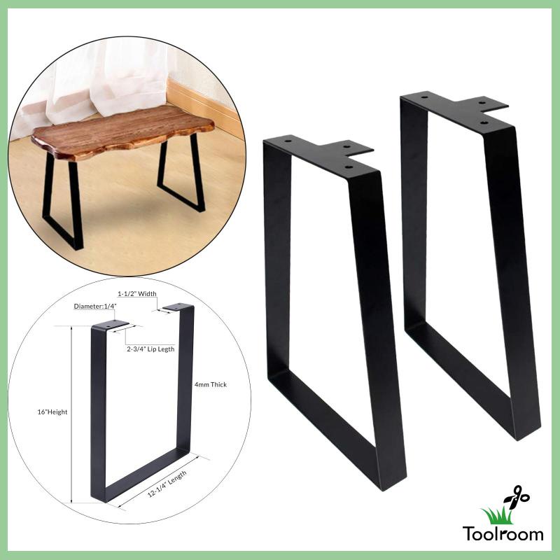 Bộ 2 Chân Bàn DIY Hình Thang Chuyên Dụng Cho Trang Trí Bàn Cà Phê
