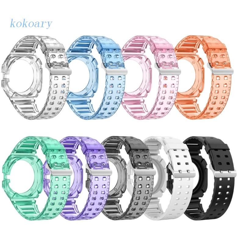 Dây Đeo Đồng Hồ Bằng Silicon Mềm Trong Suốt KOK 22mm Cho GT-Cyber