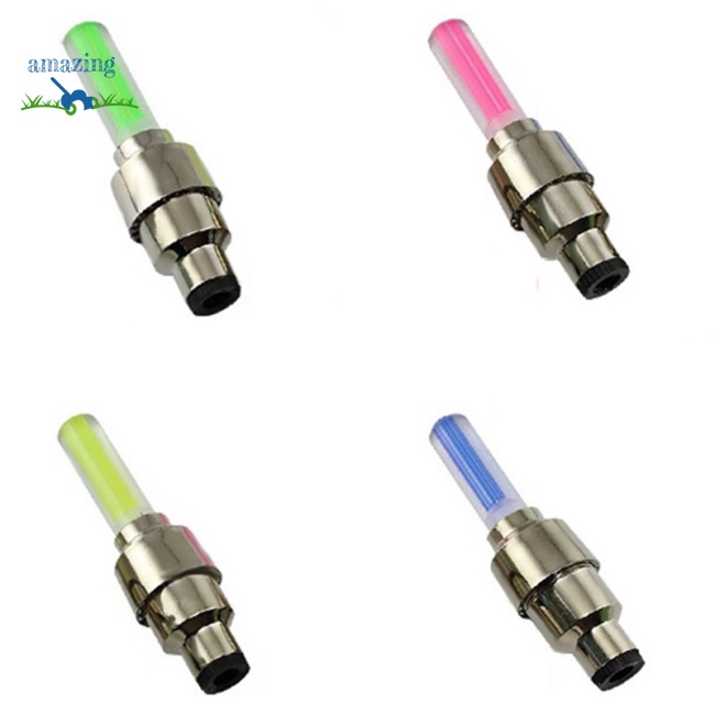 Nắp Van Bánh Xe Có Đèn LED Phát Sáng Dành Cho Xe Hơi Xe Đạp Xe Máy