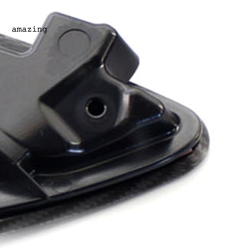 Bộ 2 Khung Viền Lỗ Thông Khí Họa Tiết Sợi Carbon Cho Xe Hơi Benz CLA Sport 2019-2021