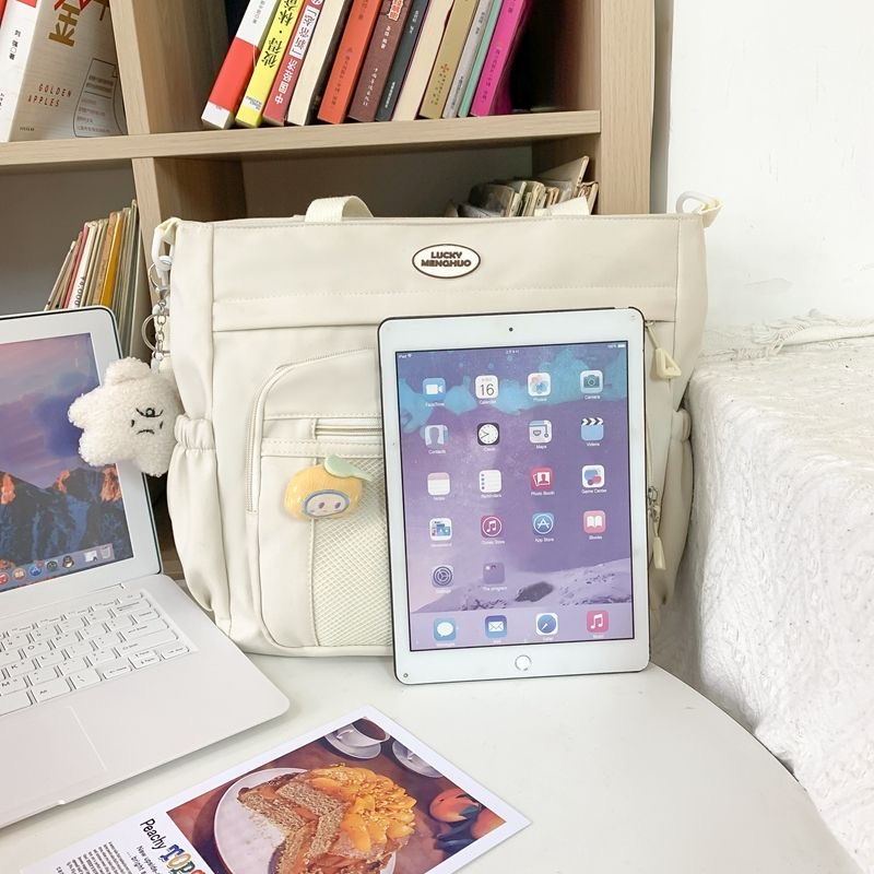 Túi Đeo Vai Sức Chứa Lớn Phong Cách Hàn Quốc Cho Nữ 36X30X12