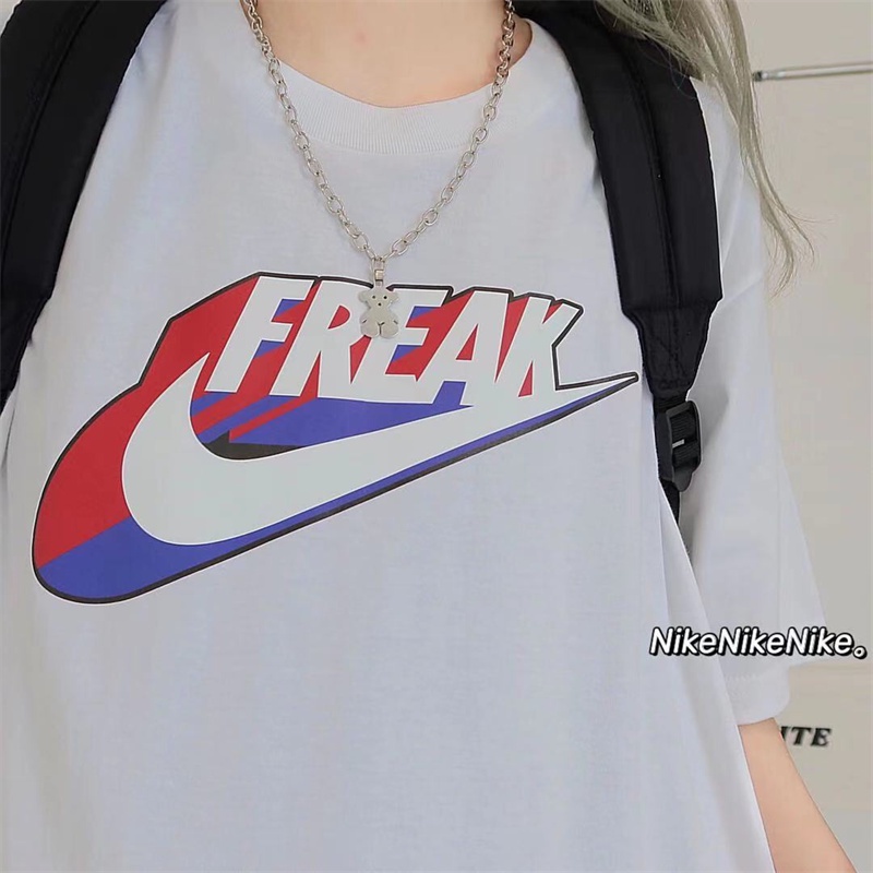 N88- Áo Thun Tay Ngắn In Chữ Phong Cách Cổ Điển Thời Trang Mới Cho Cặp Đôi