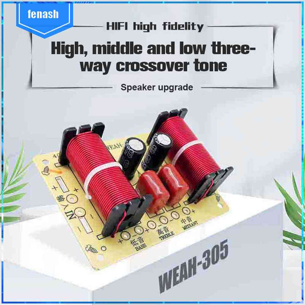 Bộ Dụng Cụ Chia Tần Số Âm Bass 3 Chiều Cho Loa