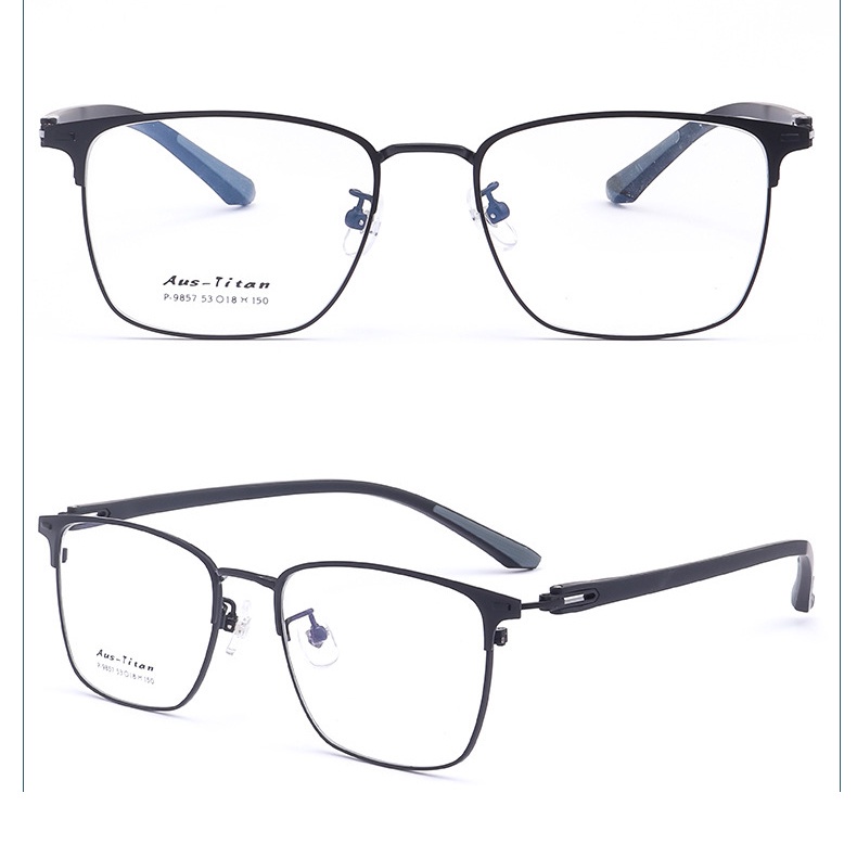 Mắt Kính HEVIA Gọng Titan Siêu Nhẹ Thoải Mái pt088 Cho Nam Và Nữ