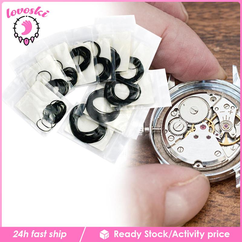 [Lovoski] 200 Vòng Đệm Lưng Đồng Hồ Chống Nước Nhiều Kích Cỡ Khác Nhau Sử Dụng Tại Nhà