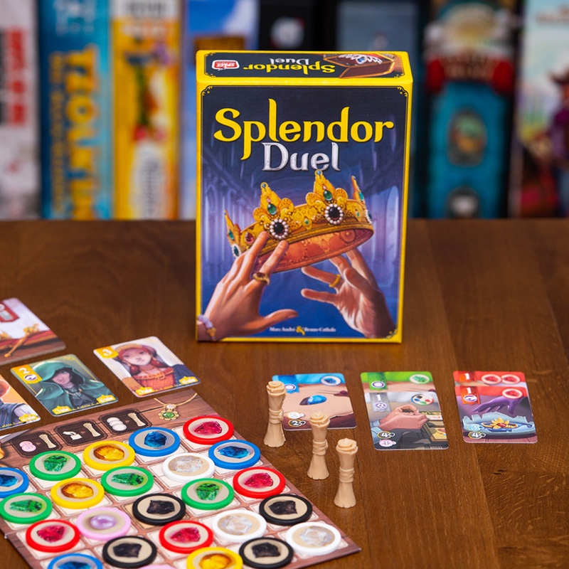 Splendor Duel-Card Board Game Bộ Thẻ Bài Trò Chơi Splendor Duel-Card Cho 2 Người Chơi