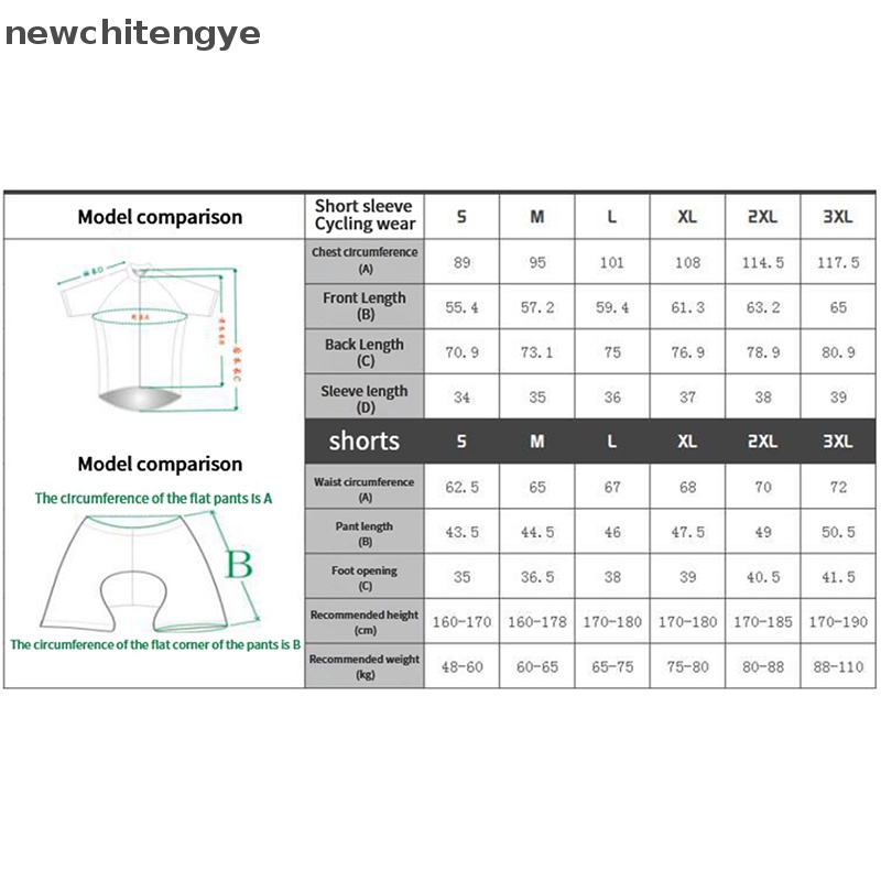 Áo Đạp Xe Ngắn Tay Thoáng Khí Mau Khô Thời Trang Mùa Hè Mới Cho Nam