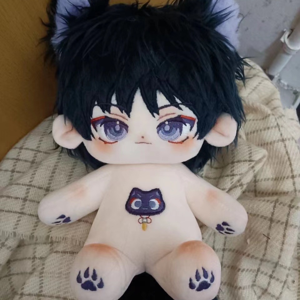 Trang Phục Hóa Trang Búp Bê Genshin Va Chạm Scaramouche Plushie Nhồi Bông 20cm