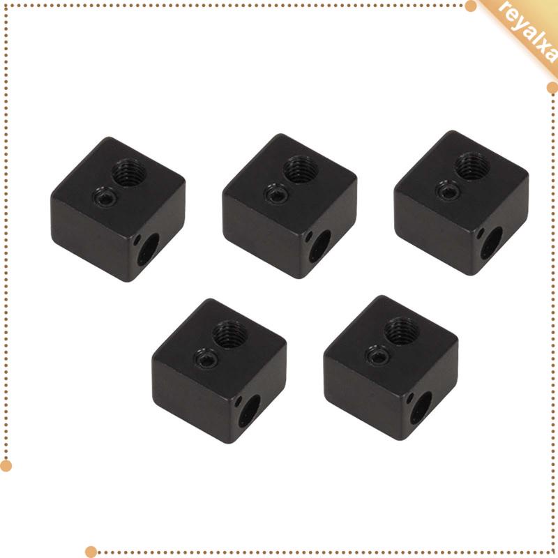 Set 5 Khối Nhôm Nhiệt Độ Cao Thay Thế Dễ Lắp Đặt Cho Máy In 3D 16mmx16mmx12mm