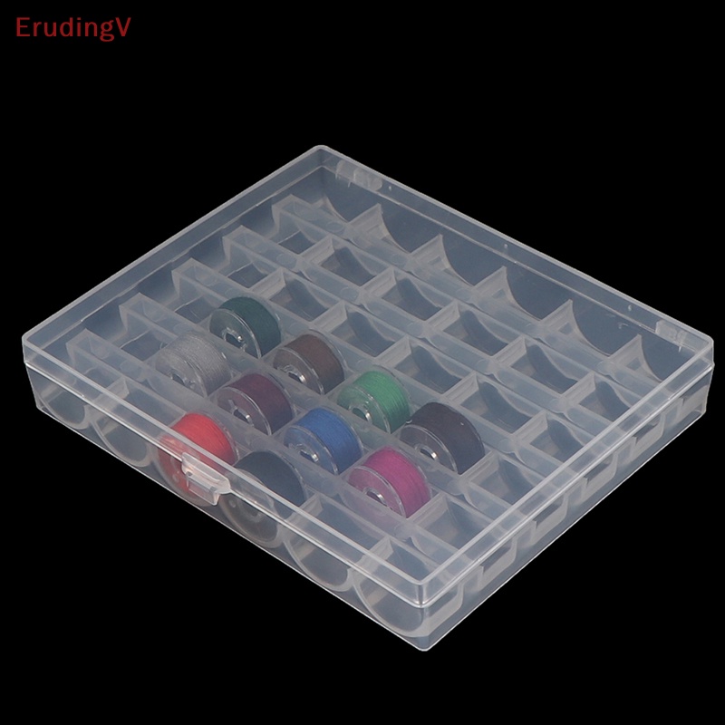 Hộp Đựng Cuộn Chỉ Bằng Nhựa 36 Ngăn Tiện Dụng