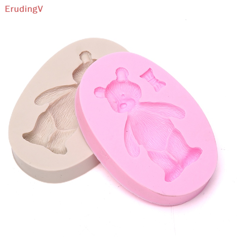 Khuôn Silicone Làm Bánh / Xà Phòng / Sô Cô La Hình Gấu