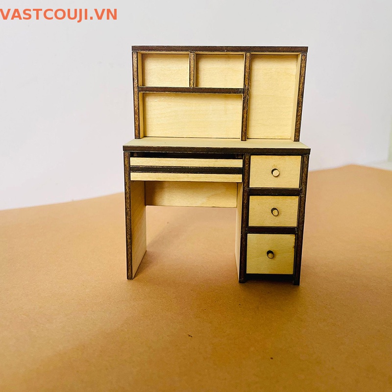 Kệ Sách Mini Tỉ Lệ 1 / 12 Trang Trí Nhà Búp Bê