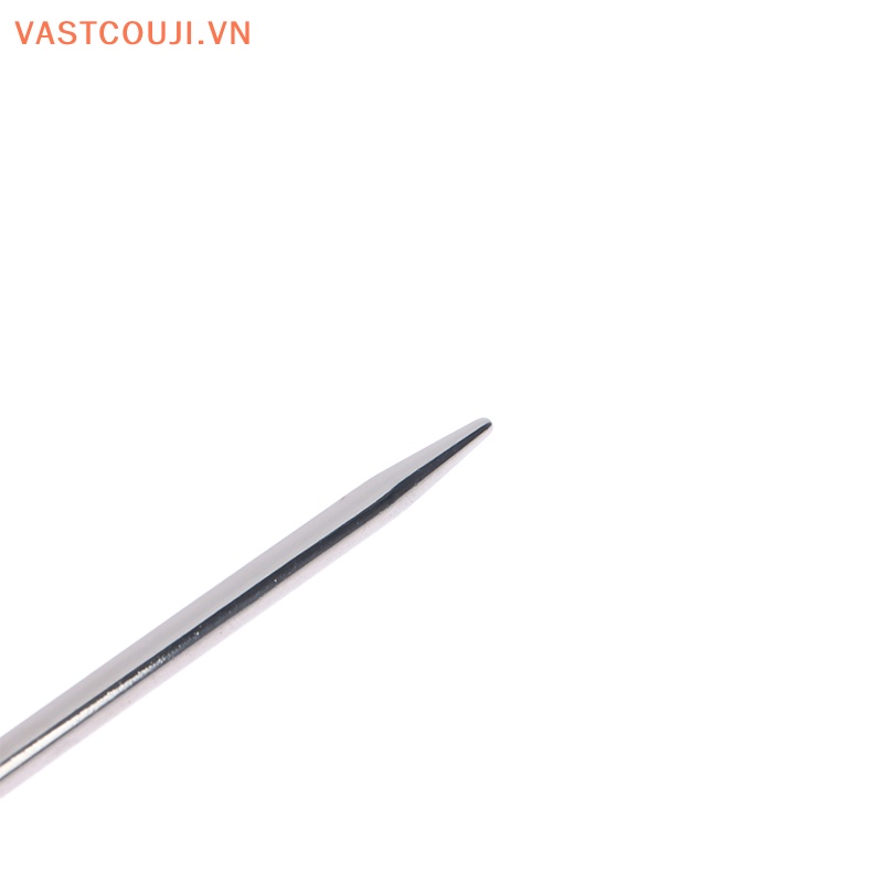 1 Dụng Cụ Đánh Phấn Trang Điểm Hai Đầu Bằng Thép Không Gỉ Kèm Túi Đựng PU