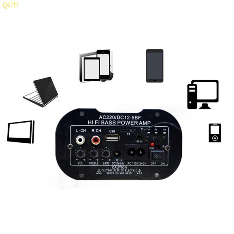 Bảng Mạch Khuếch Đại Âm Thanh Bluetooth Hifi FM- Radio 12v24v220v Cho Xe Hơi