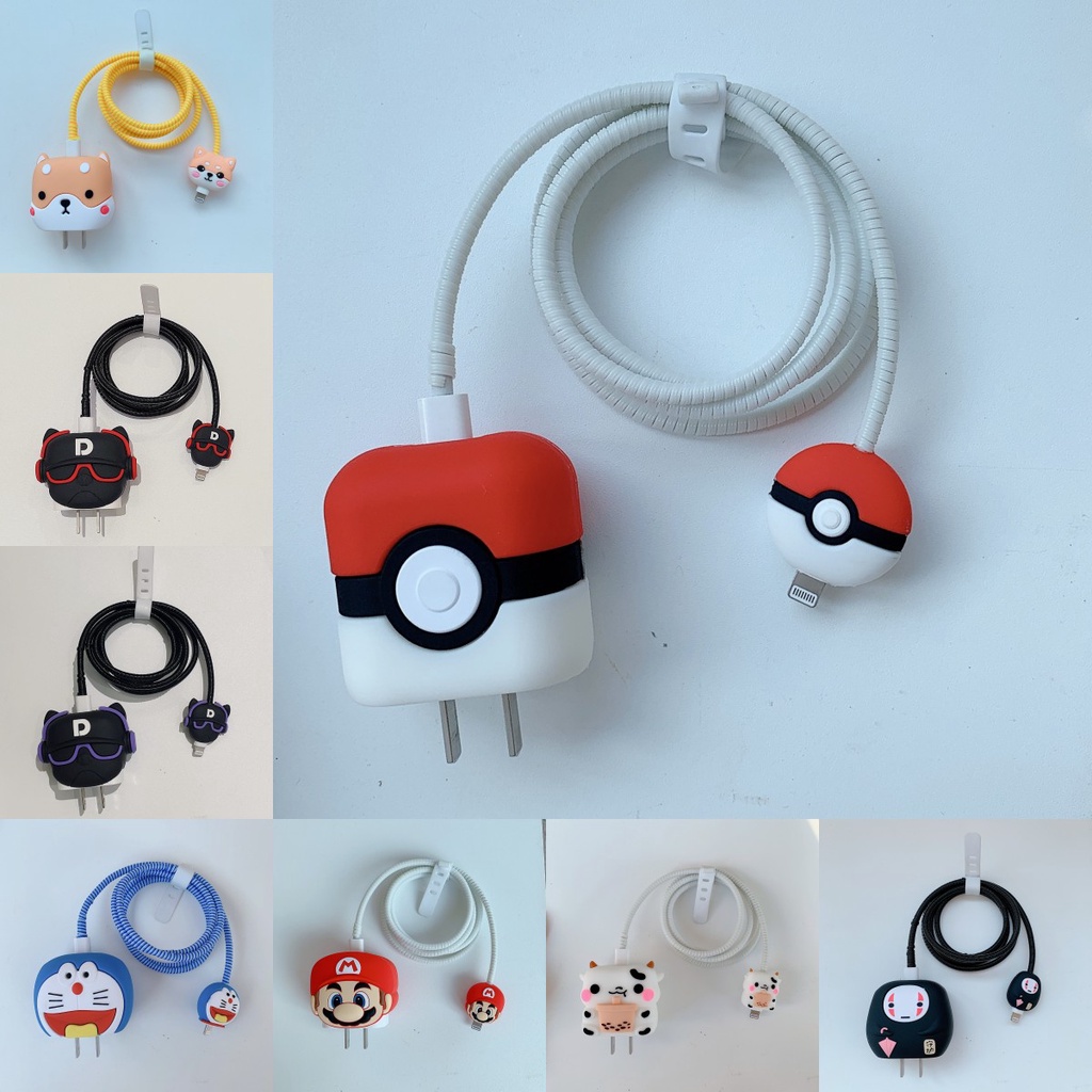 Bộ 3 Món Phụ Kiện Bảo Vệ Chống Sốc Cho Apple iphone / ipad 18W / 20W