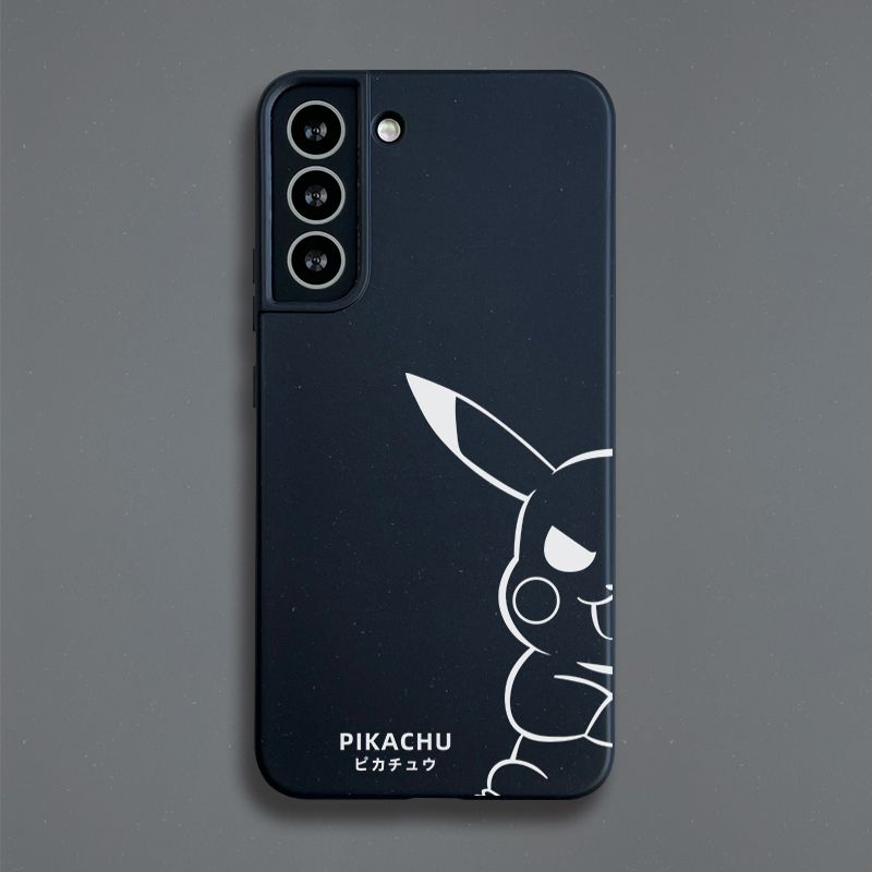 Hoạt Hình Ốp Điện Thoại Hình Pikachu Cho Samsung S23 Ultra S23 + S22 Ultra Galaxy S22 Plus S21 FE S20 A12 A13 A14 A52 A53 A54 A72