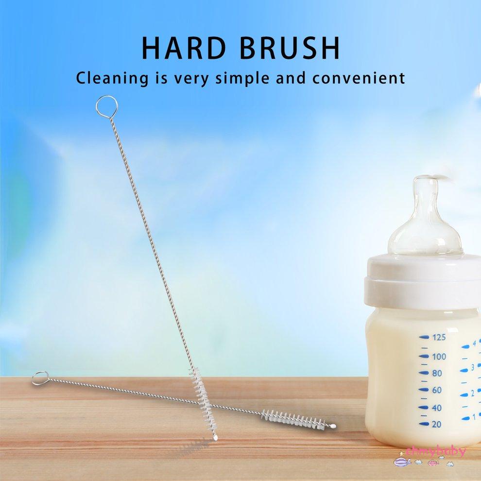 [Sẵn sàng] Cọ Chai Di Động Xoắn Ốc Mềm Rơm Hộ Gia Đình Vệ Sinh Bình Thép Không Gỉ Cốc [P/5]