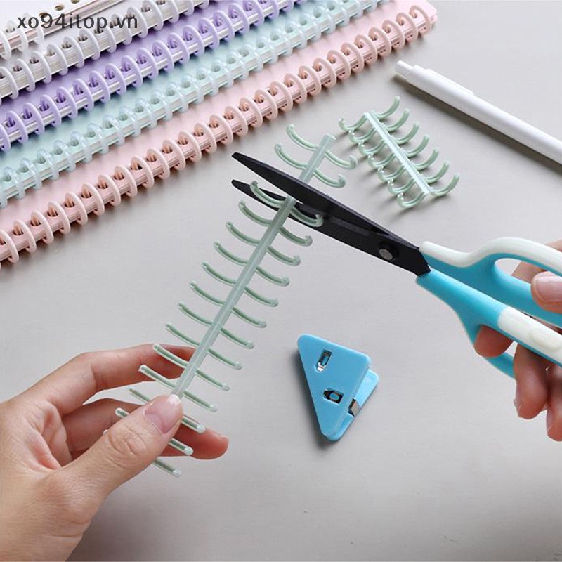 Vòng Xoắn Nhựa 30 Lỗ Chuyên Dụng Cho Sổ Tay Khổ A4