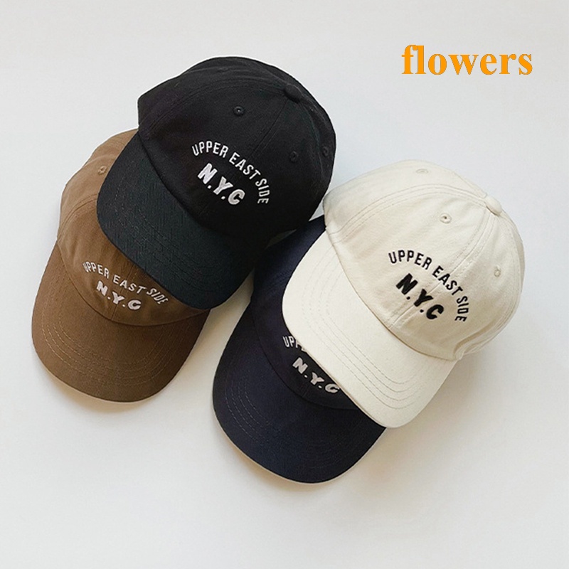 Mũ Lưỡi Trai Thêu Chữ NYC Thời Trang Cá Tính