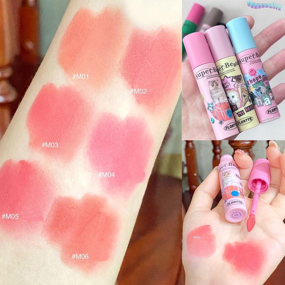 Son Môi Dạng Lỏng Mềm Mịn Nhẹ Nhàng Chống Nước Lâu Trôi