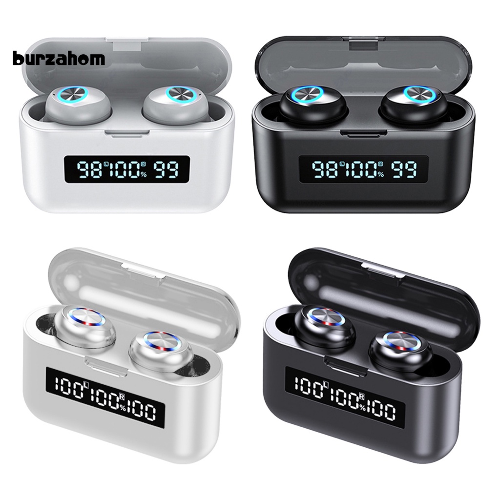 1 Cặp Tai Nghe Nhét Tai Không Dây Bur X35 IPX4 ABS BT5.0 Chống Thấm Nước