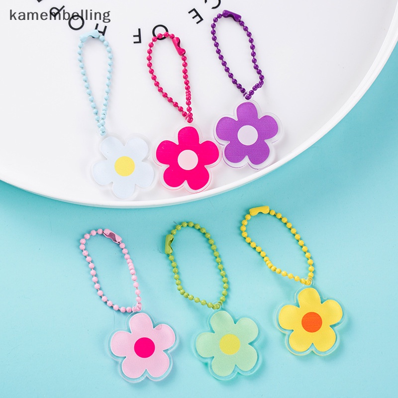 Móc Khóa Hình Hoa Hướng Dương Bằng Acrylic Dễ Thương