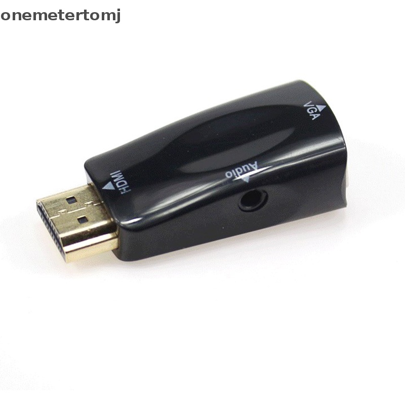 Onemetertomj Cáp Chuyển Đổi HDMI Sang VGA FHD 1080P 720P 480P Cho PC Laptop Máy Chiếu