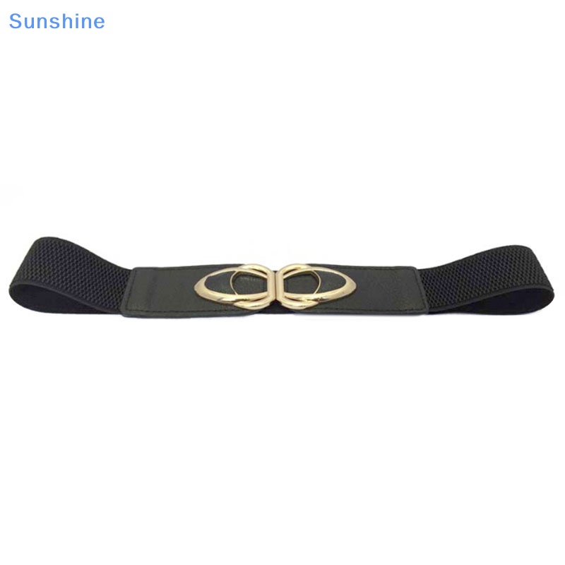 Thắt Lưng Da PU Bản Rộng Dày Co Giãn Tốt Thời Trang Cho Nữ