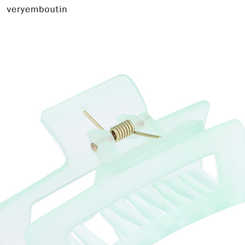 Kẹp Tóc Càng Cua Màu Sắc Đơn Giản Thời Trang