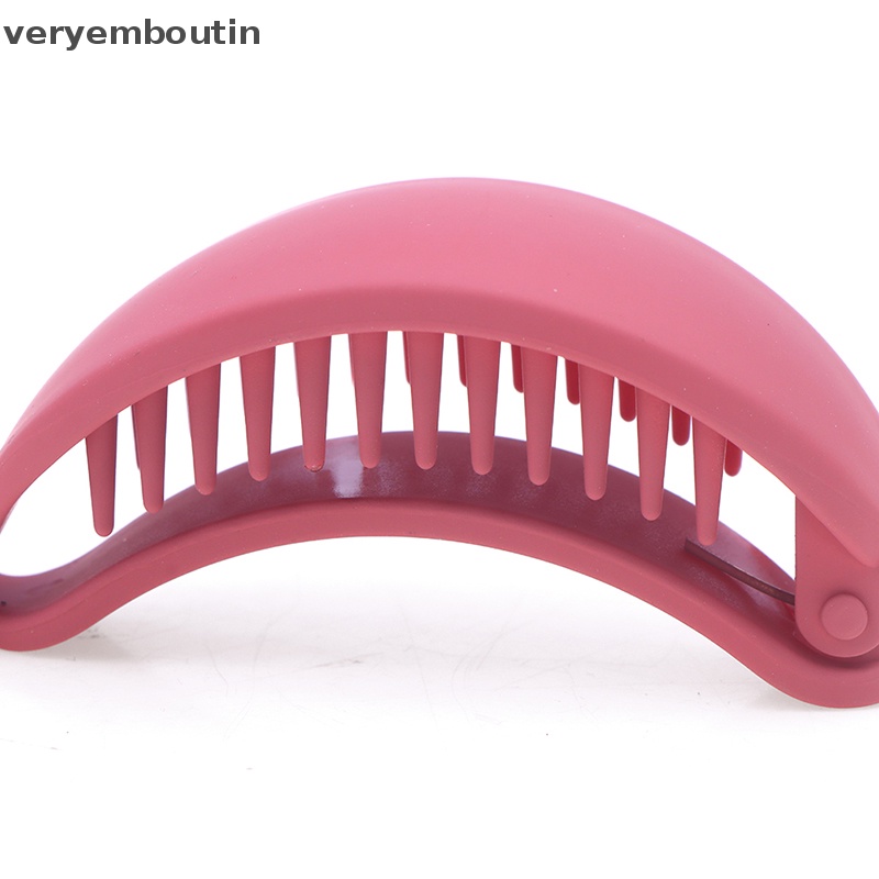 Kẹp Tóc Màu Kẹo Ngọt Hình Quả Chuối Dễ Thương Cho Nữ