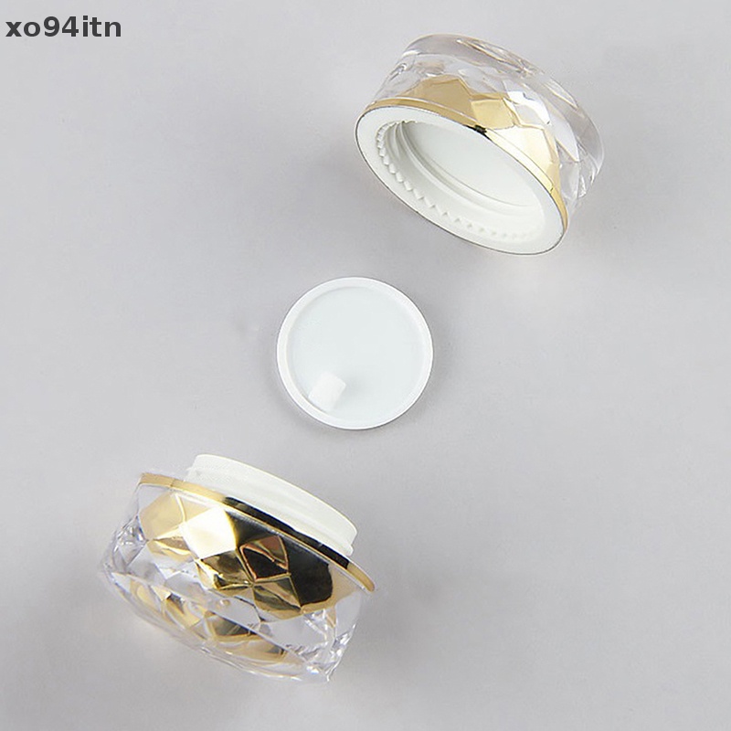 Hộp Rỗng 7g Đựng Kem / Sữa Tắm Bằng Acrylic Có Nắp Trong