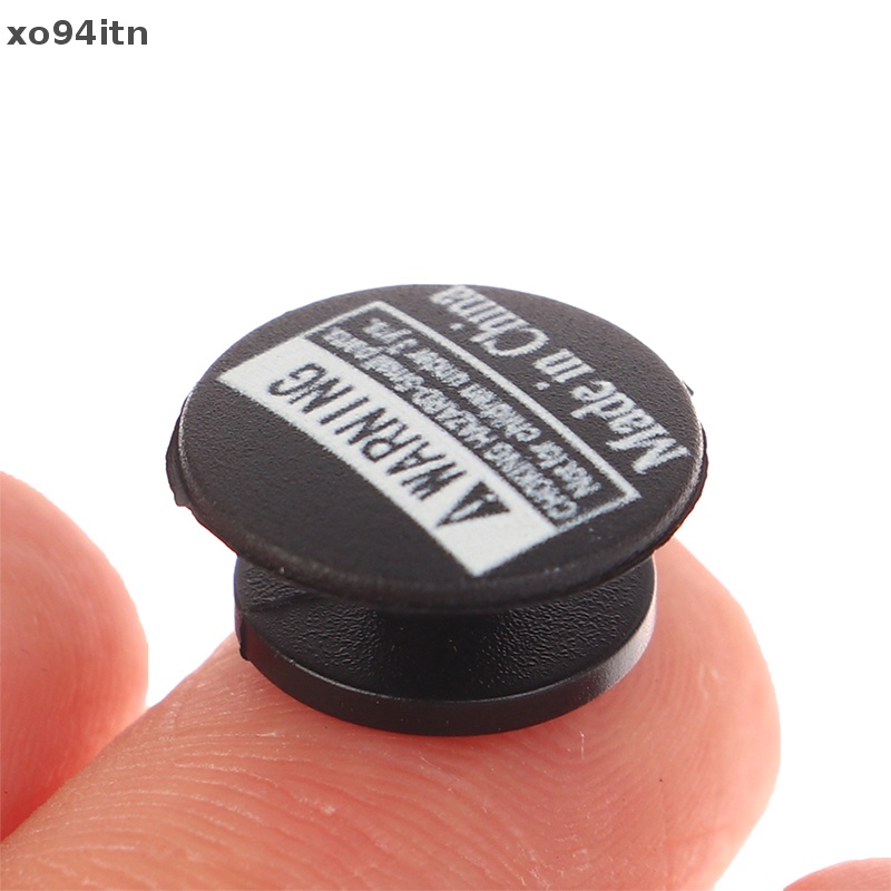 Set 100 Nút Nhựa Màu Đen Trong Suốt Làm Giày DIY