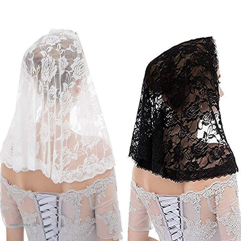 Mạng Che Mặt Phong Cách Tây Ban Nha Cho Nhà Thờ Đám Cưới