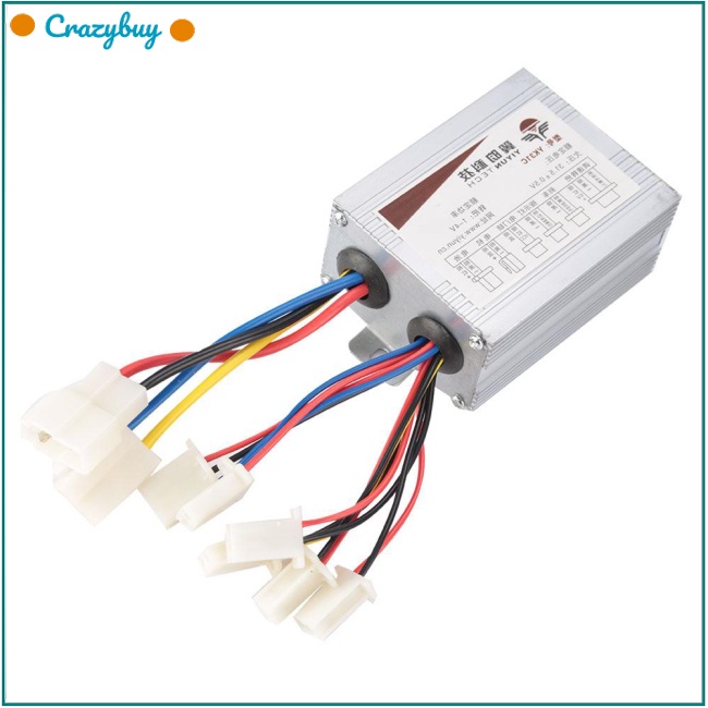 Cr Hộp Điều Khiển Động Cơ Chổi Than 12V / 24V / 36V / 48V 500 / 800W DC Cho Xe Đạp Điện