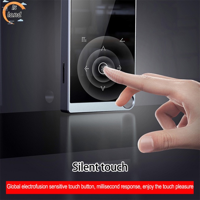 Máy Nghe Nhạc Mp3 Màn Hình 2.4-inch Hifi FM / Ebook / Máy Ghi Âm / MP4 Bluetooth 5.0 Và Phụ Kiện