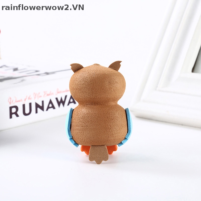 1 Cây Cắm Ăng Ten Bằng Xốp EVA Hình Cú Mèo Hoạt Hình Vui Nhộn