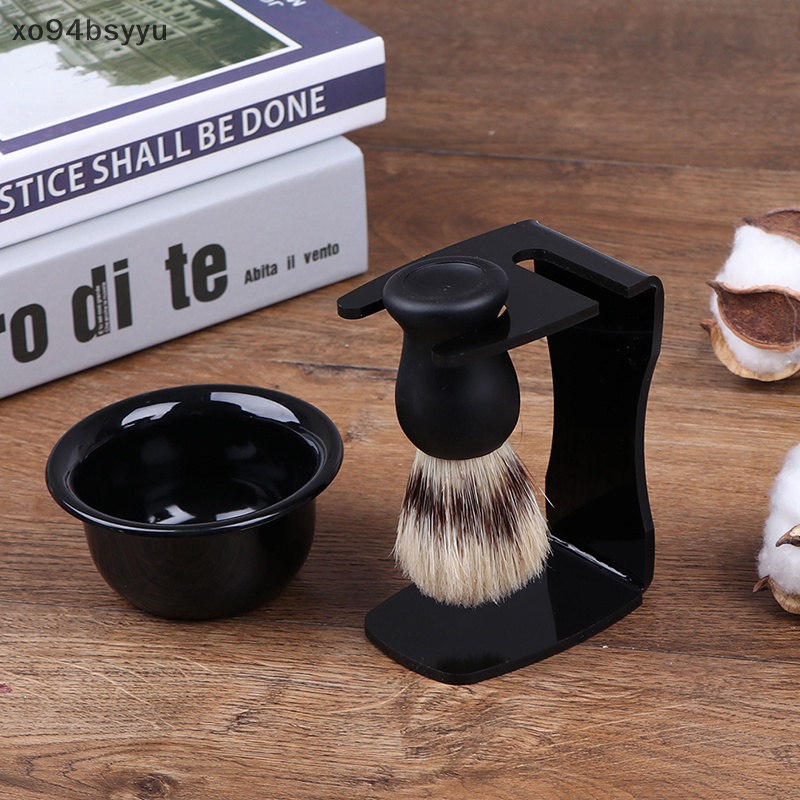 Tô Đựng Xà Phòng / Cạo Râu 3 Trong 1 xo94bsyyu Có Chân Đế Và Cọ Tiện Dụng