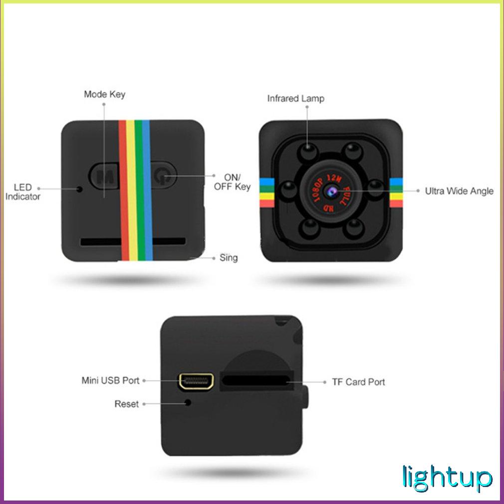 [Trong kho] Sq11 Thiết Thực Mini Camera Siêu Nhỏ Video Đêm 960P Cảm Biến Chuyển Động Màn Hình Ngoài Trời Dv [Y/23] | BigBuy360 - bigbuy360.vn